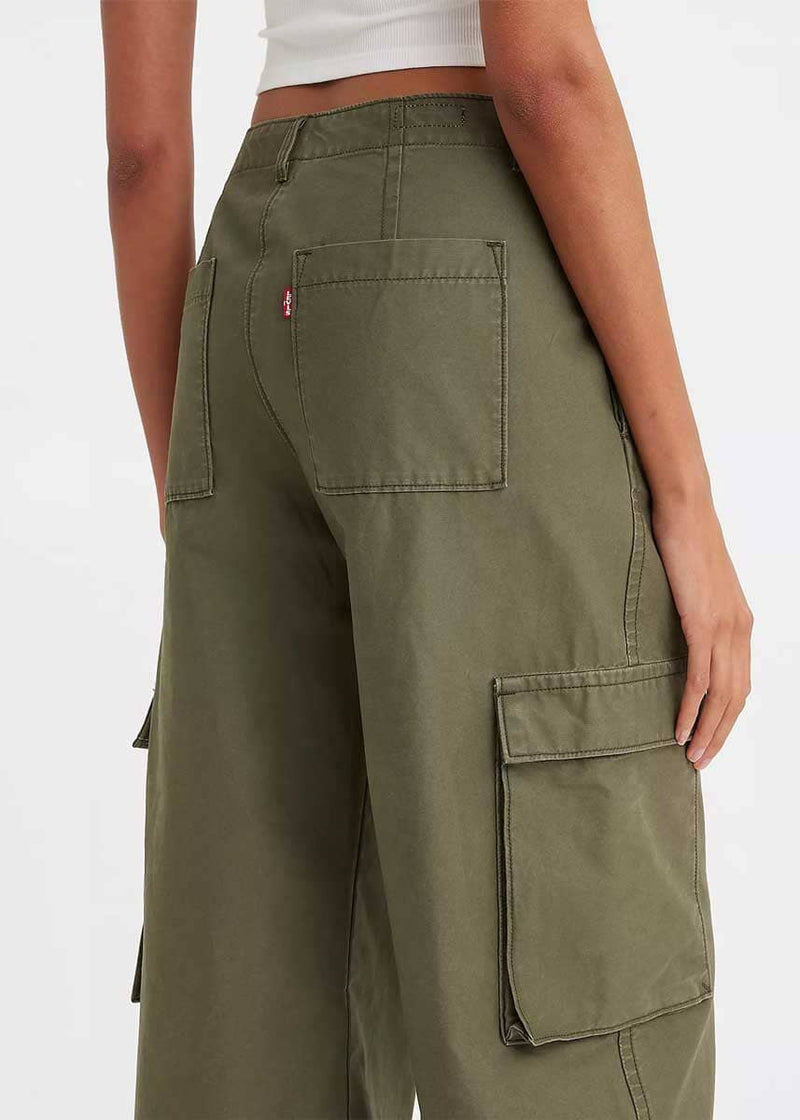 Womens Baggy Cargo Pants Streetwear Hip Hop Joggers Sweatpants Hot Pants  For Women Casual Womens Casual Drawstring Pants size XXXL Color Green